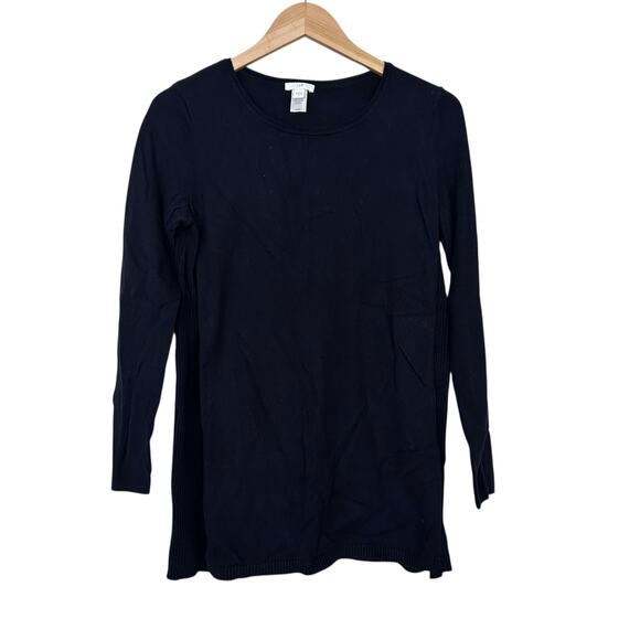 J. Jill Black Sweater Sz S - Picture 1 of 3